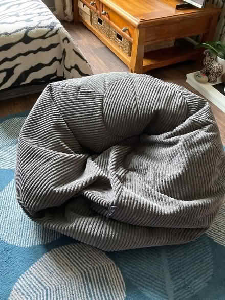 Photo of free Grey beanbag (Ludlow SY8) #1