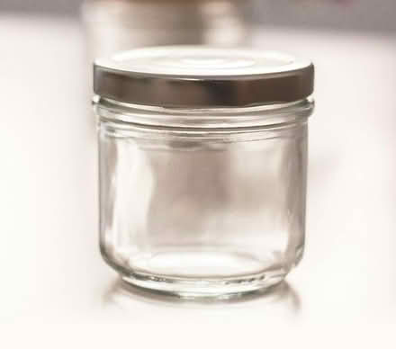 Photo of Clear, glass, screw-top jars (Heeley S8) #2