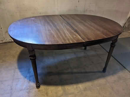 Photo of free Dining room table with extensions (Norwood Park) #2