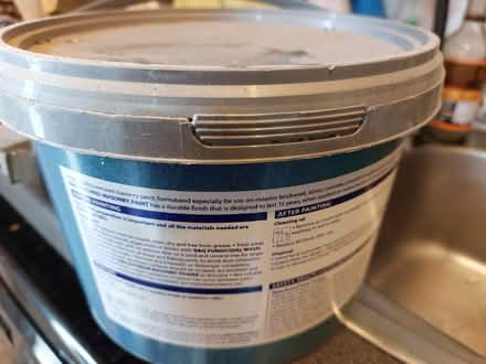 Photo of free 2.5 litres Masonry Paint (Clermiston EH4) #2