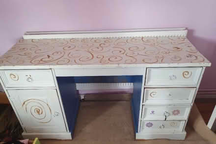Photo of free The desk needs upcycling. (Stonehouse GL10) #1