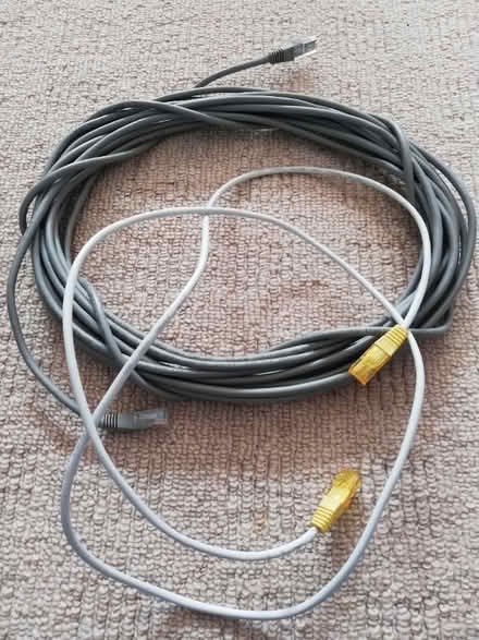 Photo of free Ethernet Cable x 2 (Brandwood End B14)