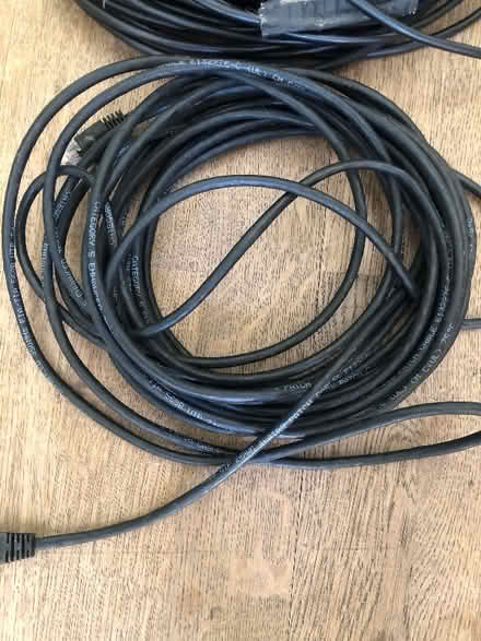 Photo of free Ethernet cables some very long (Wallands Park BN7) #2