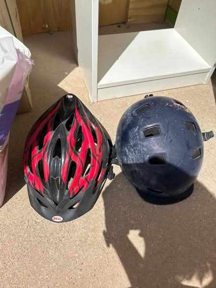 Photo of free Adult cycle helmets (Reading University RG6) #1
