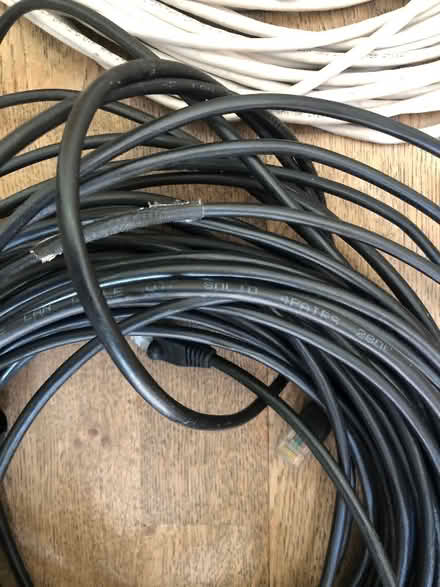 Photo of free Ethernet cables some very long (Wallands Park BN7) #3