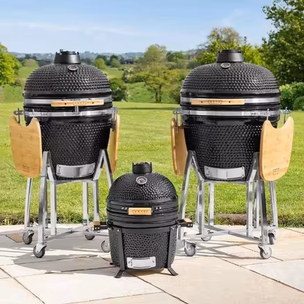Photo of Kamado Ceramic Charcoal grill smoker / Green EGG (Brent Knoll TA9) #1