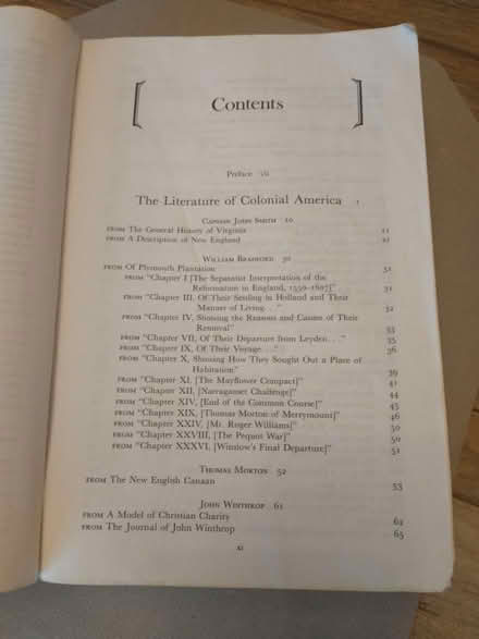 Photo of free Early US Literature Anthology (Darien) #4