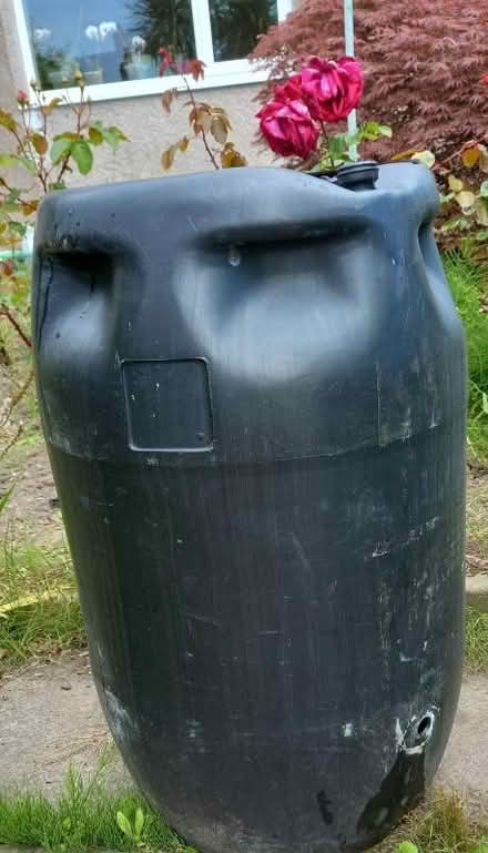 Photo of free Large plastic drum (Craig-y-don LL30) #2