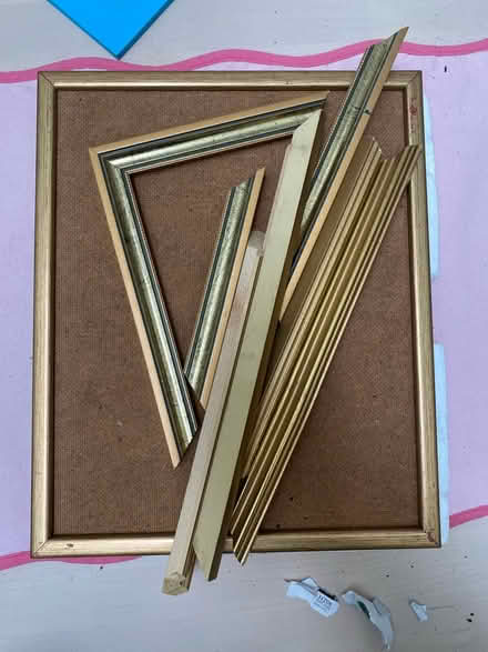 Photo of free Golden wood frames (Stockwell SW9) #1