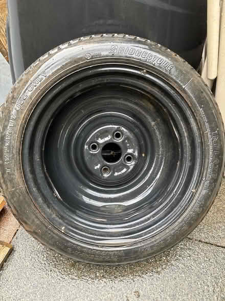 Photo of free Spare wheel - unused - Bridgestone (Pound hill south RH10) #1