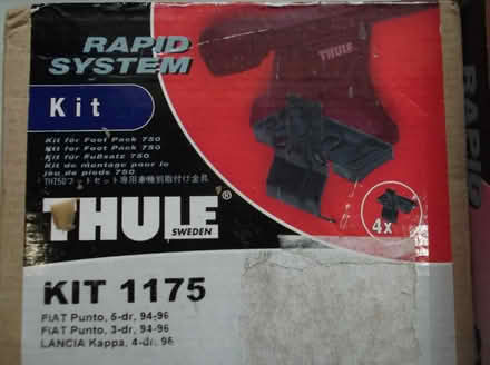 Photo of free Thule Roof-rack Foot-pack for Fiat Punto (Langley SL3) #2