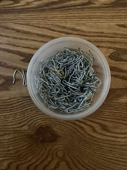 Photo of free Curtain hooks (Rutledge, Delaware County) #1