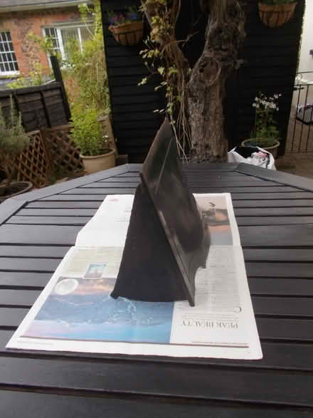 Photo of free Victorian Cast Iron open fire hood. (West Malvern CP WR14) #1