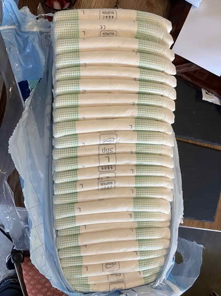 Photo of free Almost full pack of Tena pads (Storrs S6) #2