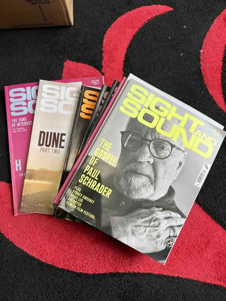 Photo of free Sight & Sound BFI magazines (W4 Turnham Green) #1