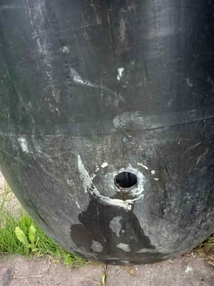 Photo of free Large plastic drum (Craig-y-don LL30) #1