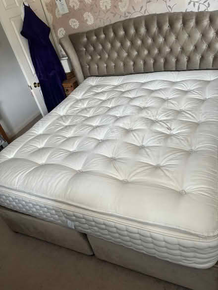 Photo of free Superking bed with headboard and mattress (Wollaton NG8) #1