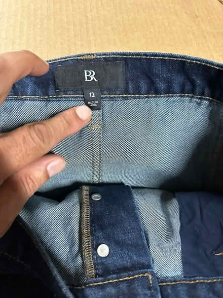 Photo of free Women’s blue jean skirt (Morgan hill) #2