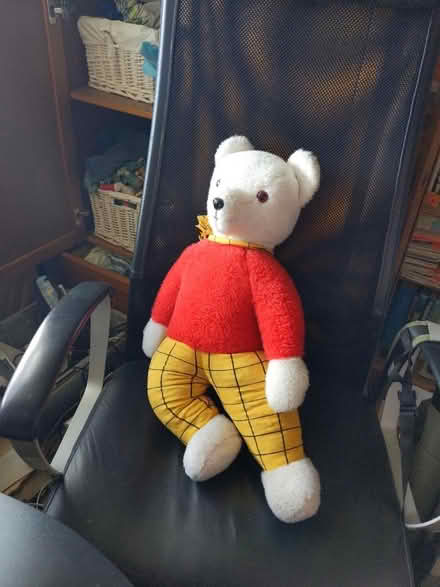 Photo of free Rupert bear teddy (Whitchurch-on-Thames RG8) #1
