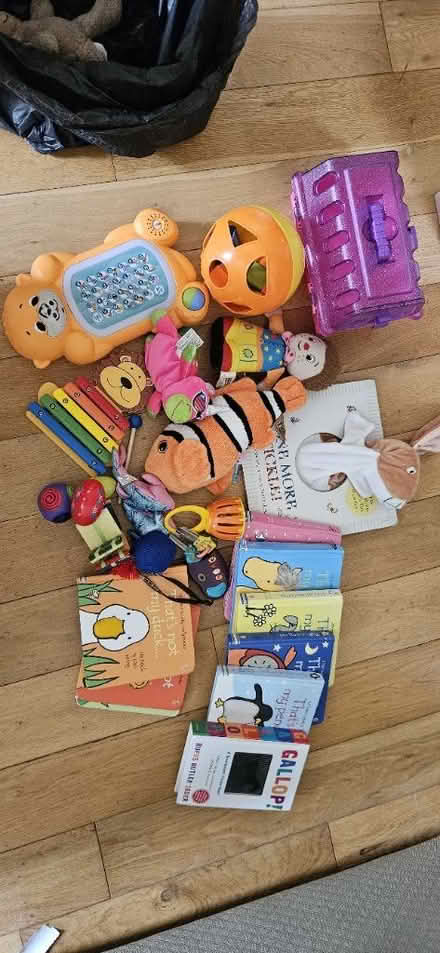 Photo of free Bundle of toddler books and toys (Bath, weston) #1
