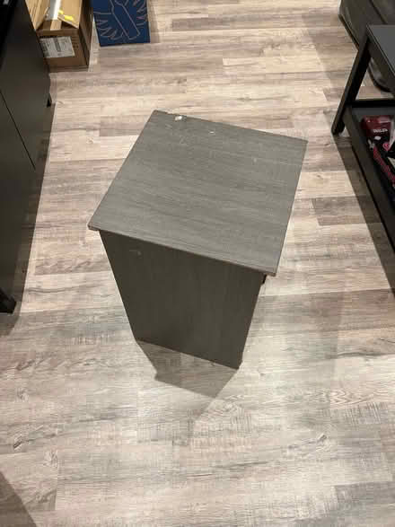 Photo of free Grey Bedside Table Wood (Hornsey, N8) #4