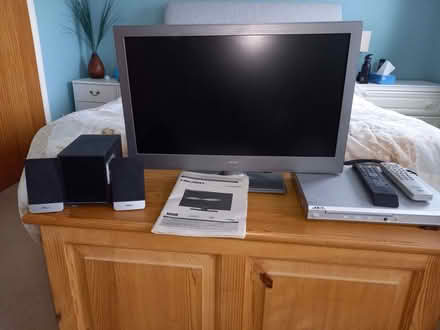 Photo of free TV, DVD player and speakers (Walderslade ME5) #1