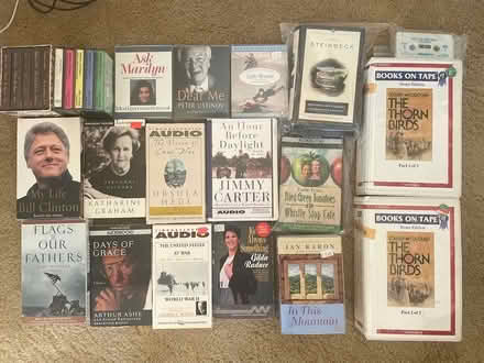 Photo of free Books on Cassette Tape (Saratoga) #1