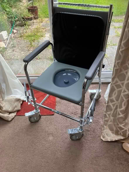 Photo of free Adjustable Wheeled Commode (Torrisholme LA4) #1