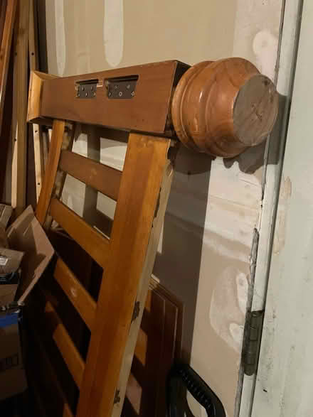 Photo of free Full Bed - wood (Lafayette) #2