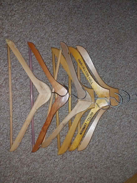 Photo of free Wooden hangers (Exeter area) #1