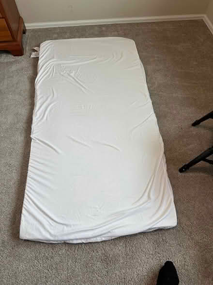 Photo of free 2” foam mattress topper Twin XL (NW Longmont) #1