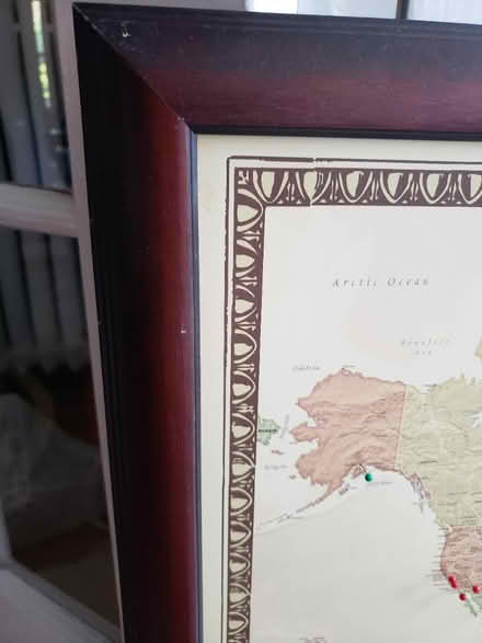 Photo of free Push pin world travel map (Petworth) #2