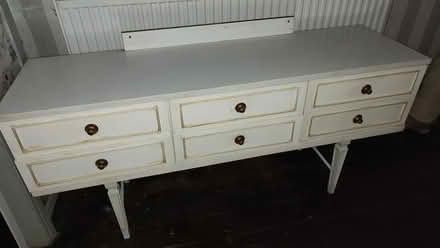 Photo of free Vintage white dressing table (L20) #1