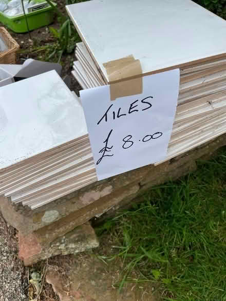 Photo of free White tiles large and small (Penrith CA11) #2