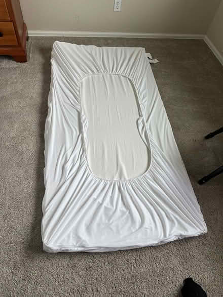 Photo of free 2” foam mattress topper Twin XL (NW Longmont) #2
