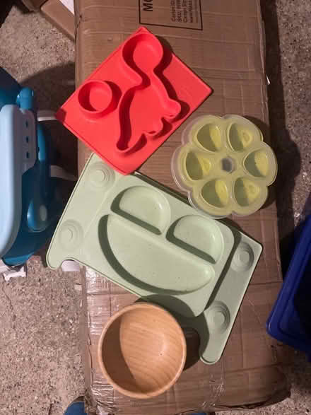 Photo of free Kids plates etc (SG6) #1
