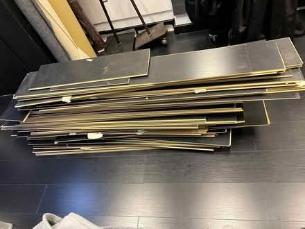Photo of free Used laminate flooring BLACK (Victoria dock road E16) #1