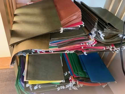 Photo of free hanging file folders (Georgetown) #1