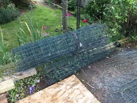 Photo of free Rolls of plastic covered garden mesh (North Road) #1