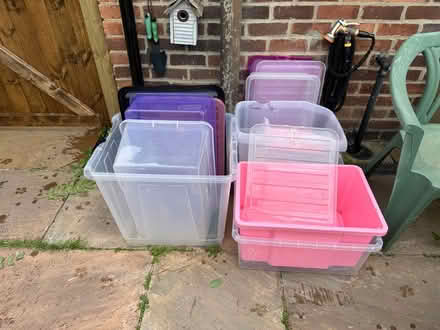 Photo of free Plastic boxes (Sandiacre, Nottingham) #1