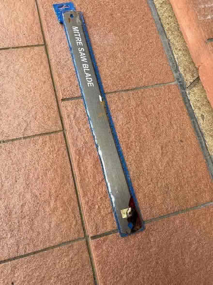 Photo of free Mitre saw blade (Maryburgh KY4) #1