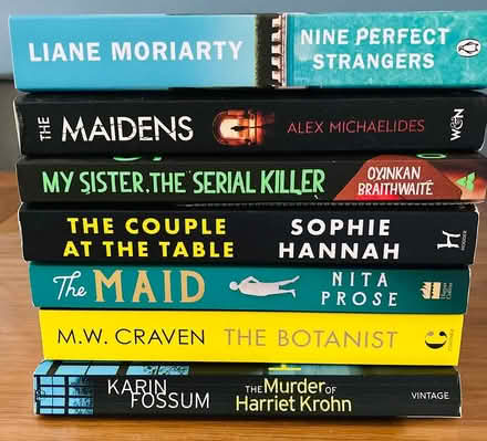 Photo of free 7 Crime Books (Clapham/Battersea SW8) #1