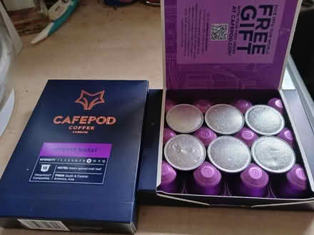 Photo of free Nespresso Intense Roast coffee pods (WS10) #1