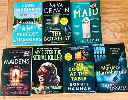 Photo of free 7 Crime Books (Clapham/Battersea SW8) #2