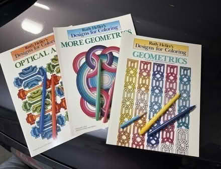 Photo of free Geometry coloring pages #1
