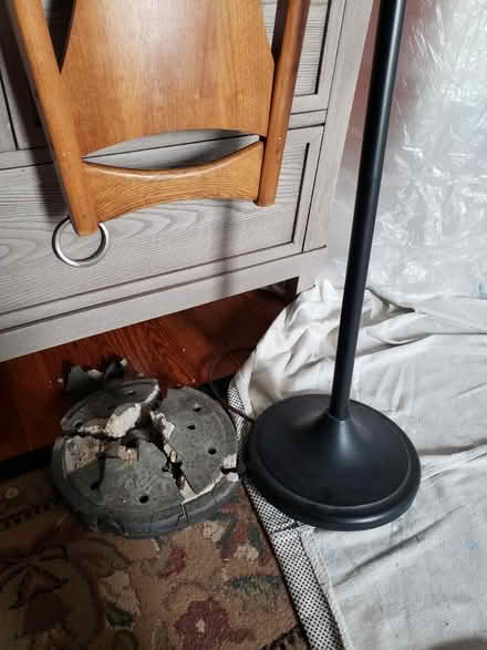Photo of free Pillar lamp (Petworth) #3