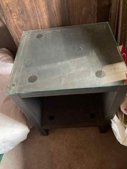 Photo of free Glass top side table (Penrith CA11) #3