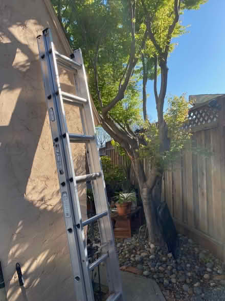 Photo of free 16 - feet aluminum extension ladder (Wolf / Maria Sunnyvale) #1