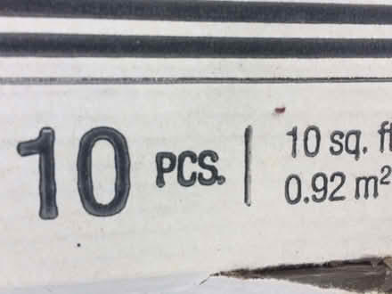 Photo of free 2 new boxes of black tiles (St. Laurent north) #2