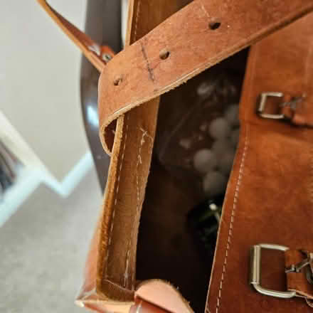 Photo of free Greek leather large bag with shoulder strap (IP5) #3